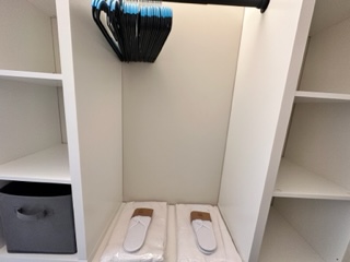 Gowns and slipper